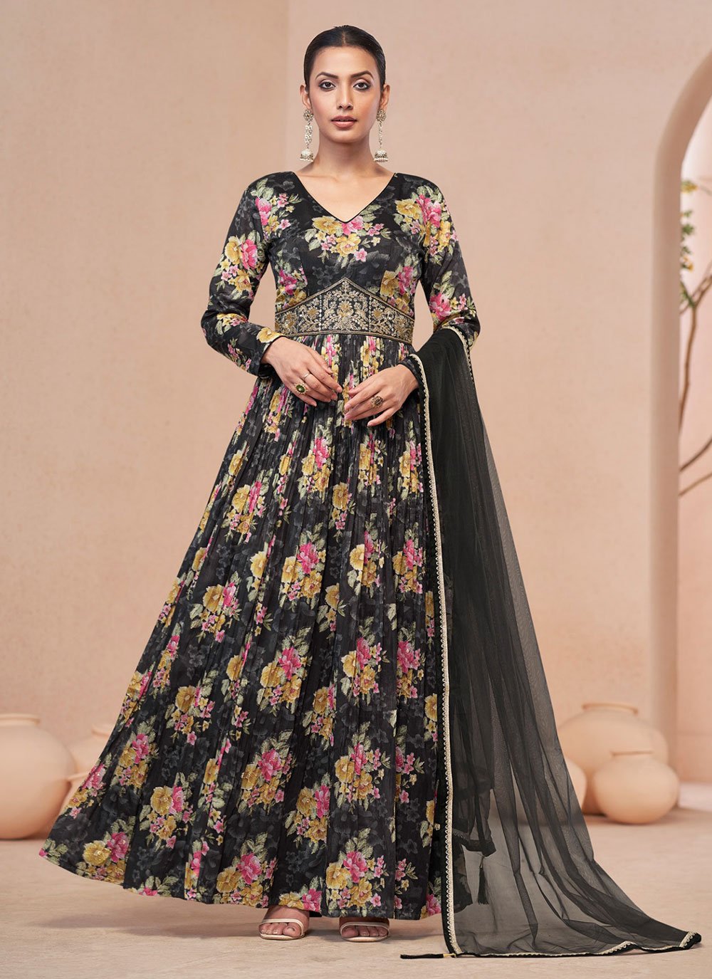 net designer dresses Net Gowns