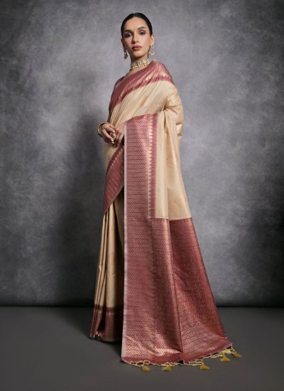 Ideal Brown Party Contemporary Saree