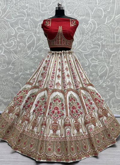 Imperial Embroidered Bridal A Line Lehenga Choli