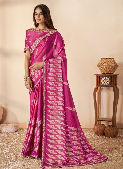 Imposing Silk Cord Classic Saree