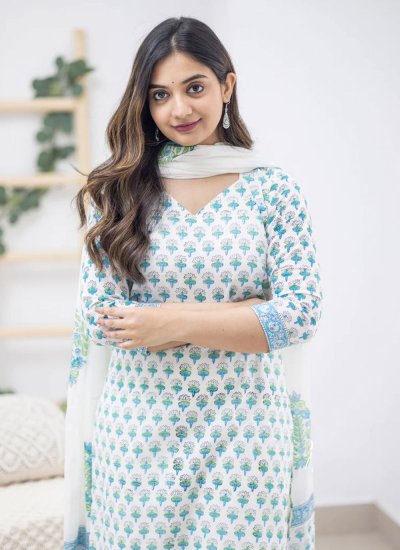 Incredible Cotton Designer Readymade Salwar Suit