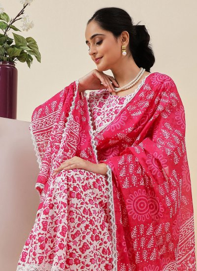 Incredible Cotton Party Readymade Salwar Suit