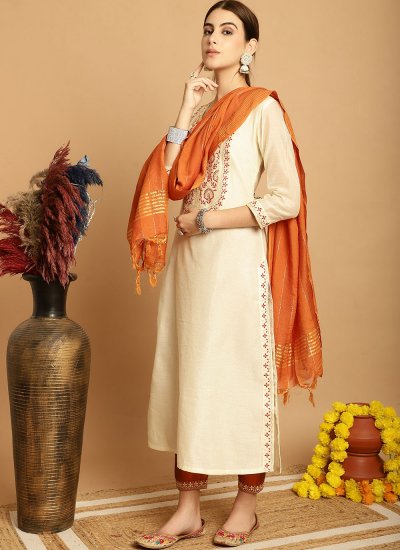 Incredible Embroidered Festival Readymade Salwar Suit