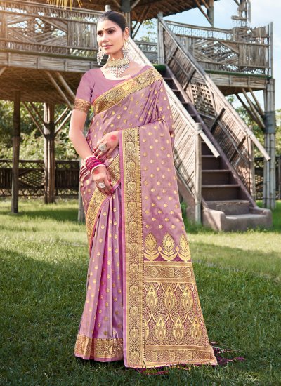 Jazzy Silk Weaving Classic Designer Saree