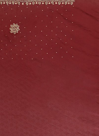 Kanjivaram Silk Classic Saree in Maroon