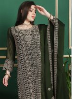 Magnetize Green Festival Trendy Salwar Suit