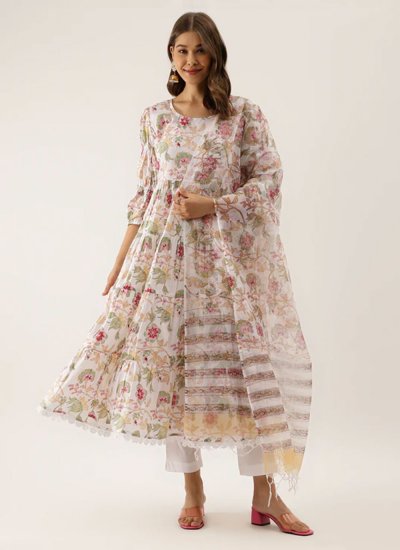Multi Colour Cotton Printed Designer Salwar Suit