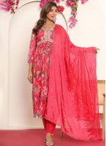 Nice Silk Blend Ceremonial Designer Salwar Kameez