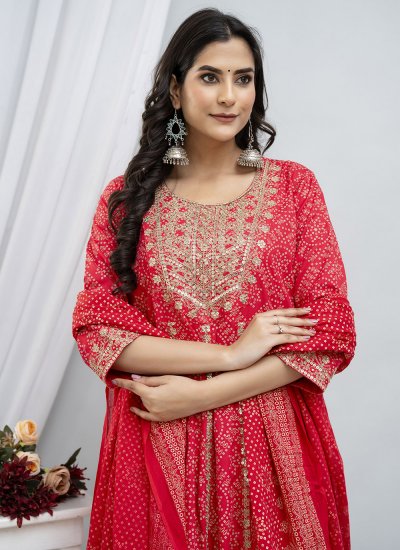 Observable Rani Cotton Readymade Salwar Suit