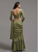 Peppy Embroidered Designer Traditional Saree