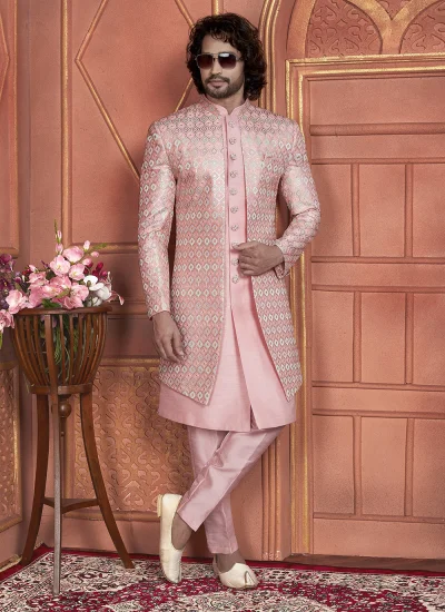 Pink Color Indo Western