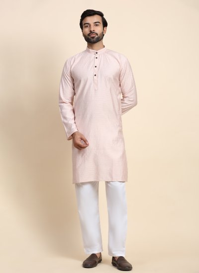 Pink Color Kurta Pyjama