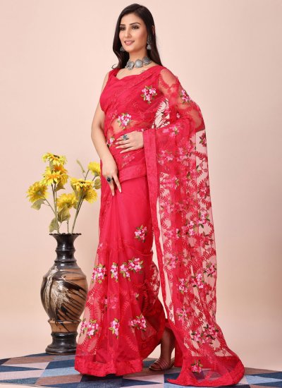 Precious Embroidered Casual Trendy Saree