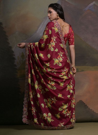 Princely Embroidered Trendy Saree