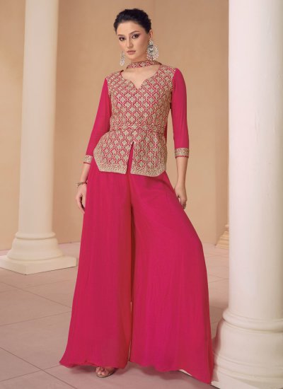 Buy Online Palazzo Suit Designs USA | Punjaban Designer Boutique