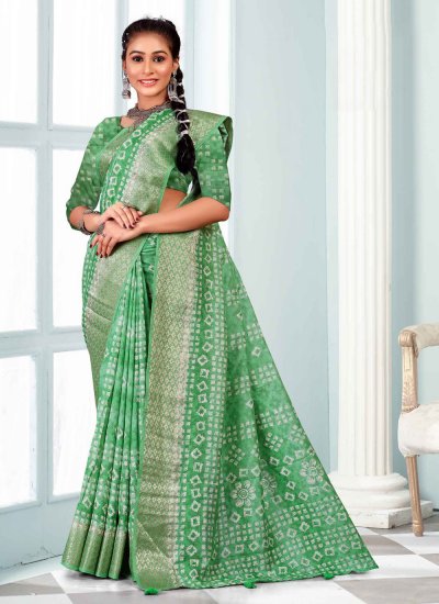 Ravishing Printed Contemporary Saree