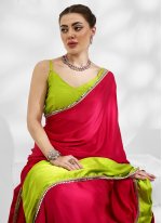 Refreshing Lace Silk Trendy Saree