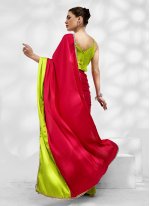 Refreshing Lace Silk Trendy Saree