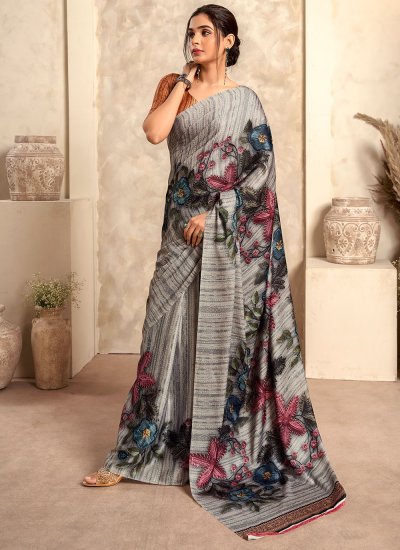 Regal Designer Satin Silk Classic Saree