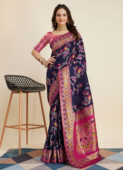 Renowned Kanjivaram Silk Trendy Saree