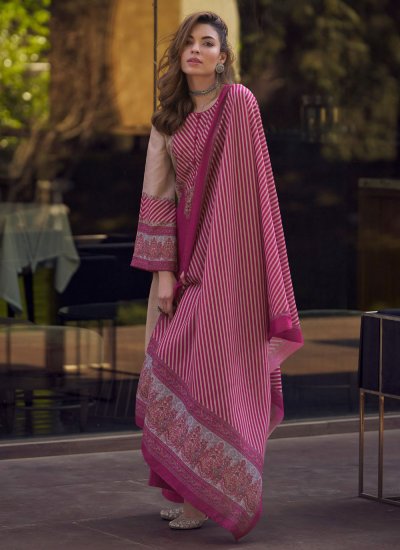 Renowned Pink Designer Salwar Kameez