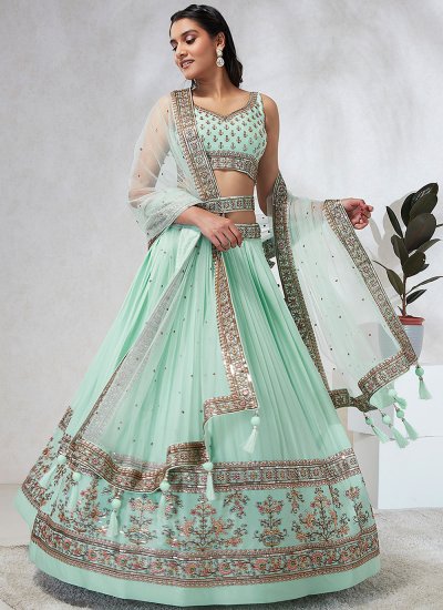 Party Wear White Simple South Indian Lehenga Choli at Rs 1499 in Gurgaon