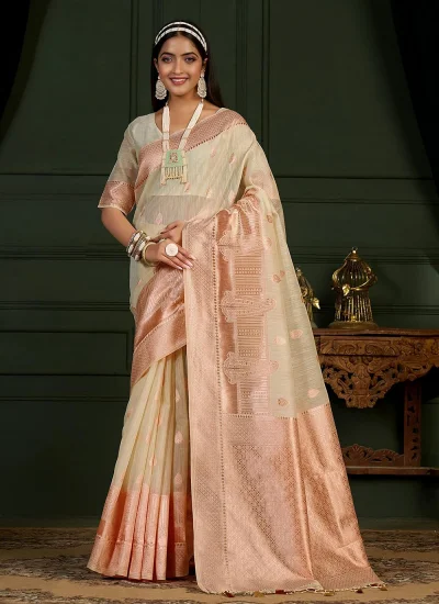Sensational Banarasi Silk Contemporary Saree