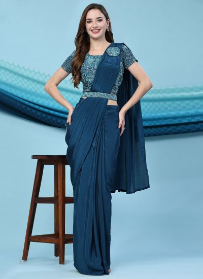 Sophisticated Embroidered Trendy Saree