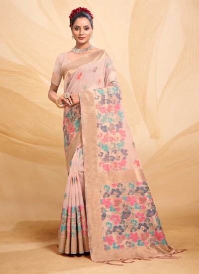 Specialised Cotton Designer Traditional Saree