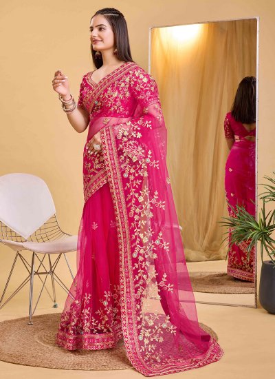 Staring Embroidered Party Classic Saree