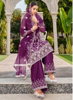 Staring Net Trendy Salwar Suit