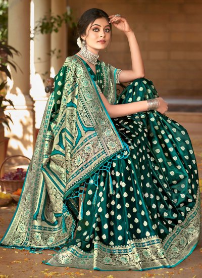Subtle Satin Silk Classic Designer Saree
