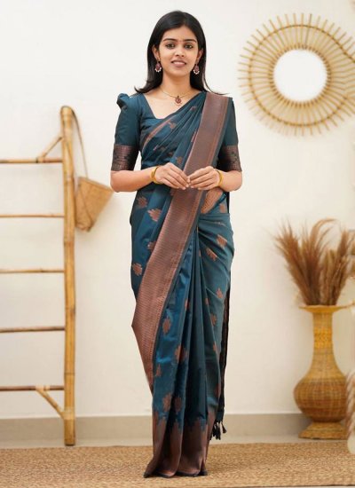 Sunshine Designer Banarasi Silk Designer Saree