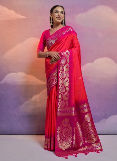 Superb Silk Zari Contemporary Saree