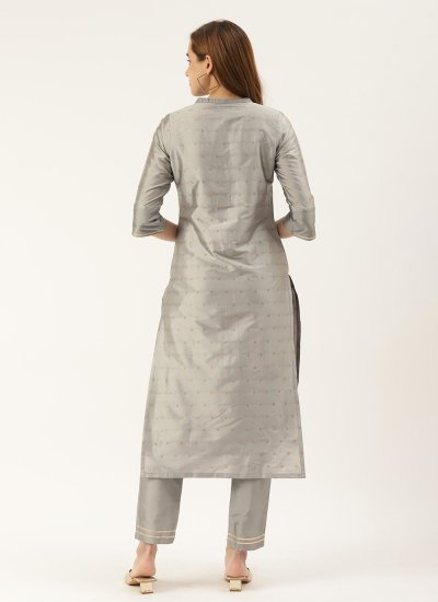 Thrilling Jacquard Work Festival Pant Style Suit
