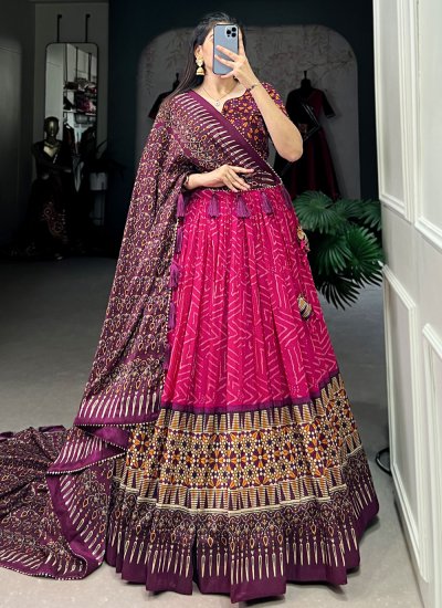 Trending Styles Bandhej Lehenga Choli online shopping