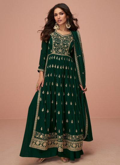 Whimsical Green Wedding Salwar Suit
