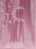 Whimsical Silk Embroidered Contemporary Saree