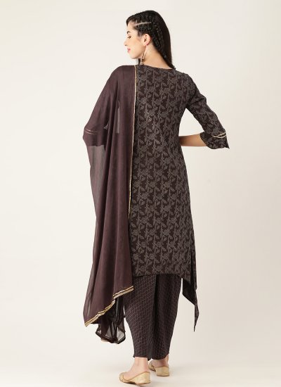 Winsome Printed Rayon Designer Salwar Suit
