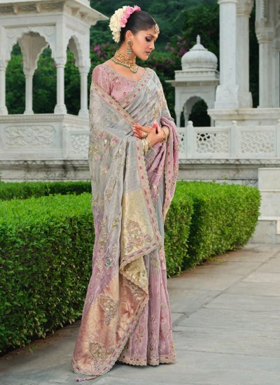 
                            Amusing Multi Colour Traditional Saree