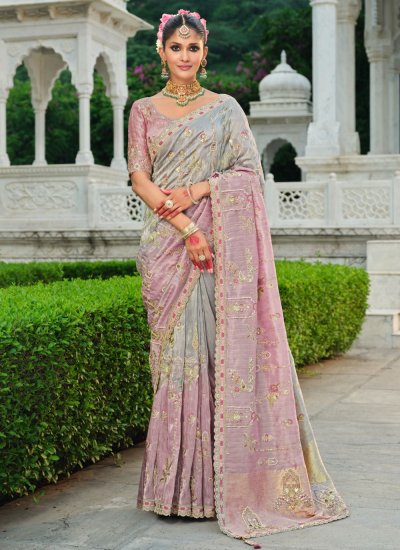 Amusing Multi Colour Traditional Saree