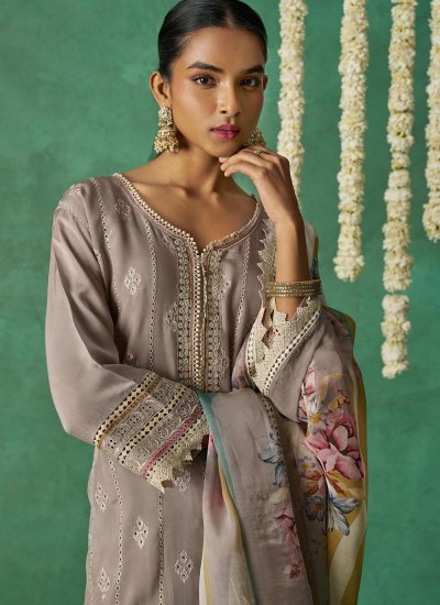 
                            Beige Color Salwar Kameez