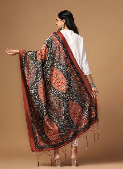 
                            Black Party Dupatta