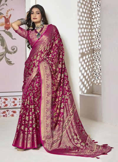 Breathtaking Silk Contemporary Saree