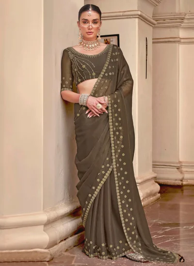 Catchy Cutwork Trendy Saree