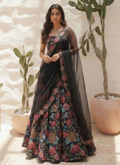 Cherubic Multi Colour Ceremonial Lehenga Choli