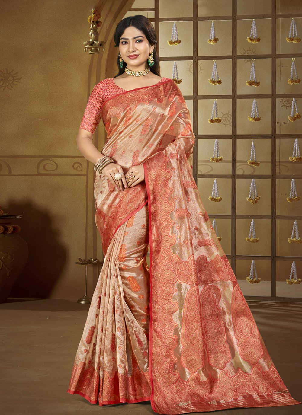 Classical Silk Reception Contemporary Saree