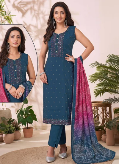 Dazzling Buttons Party Pant Style Suit