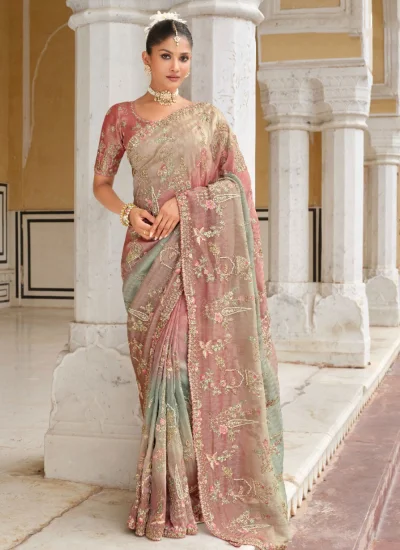 Exciting Silk Party Contemporary Saree