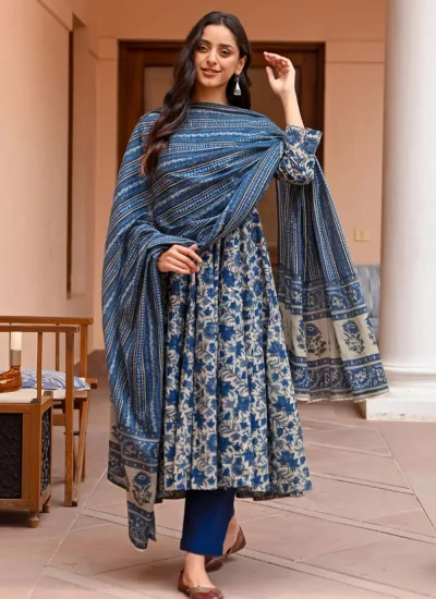Gleaming Rayon Readymade Salwar Kameez